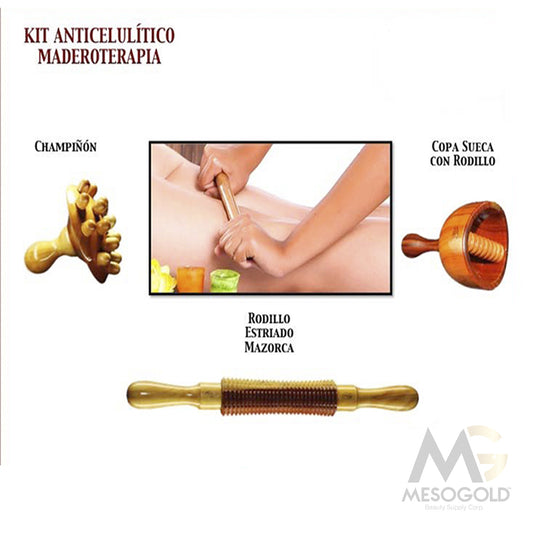 Woodtherapy Anti Cellulite Kit 