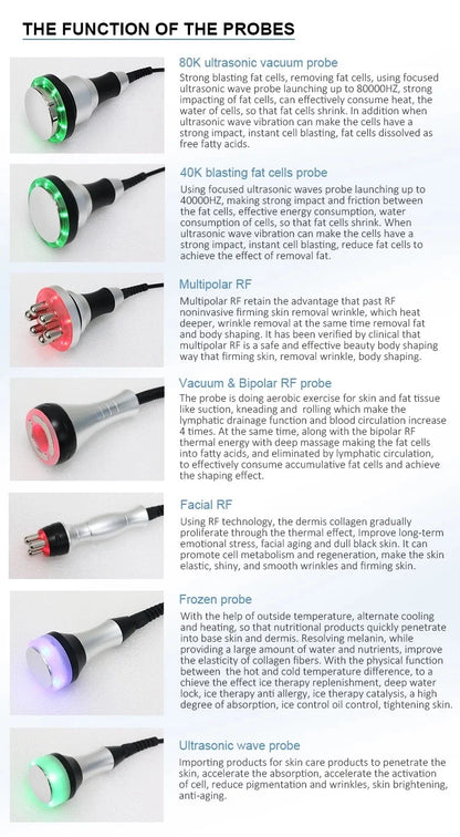 Professional 7 in 1 Alien Cavitation 80k