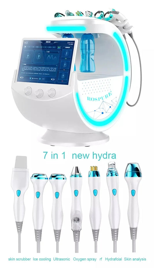 Portable Hydrafacial with scanner facial skin